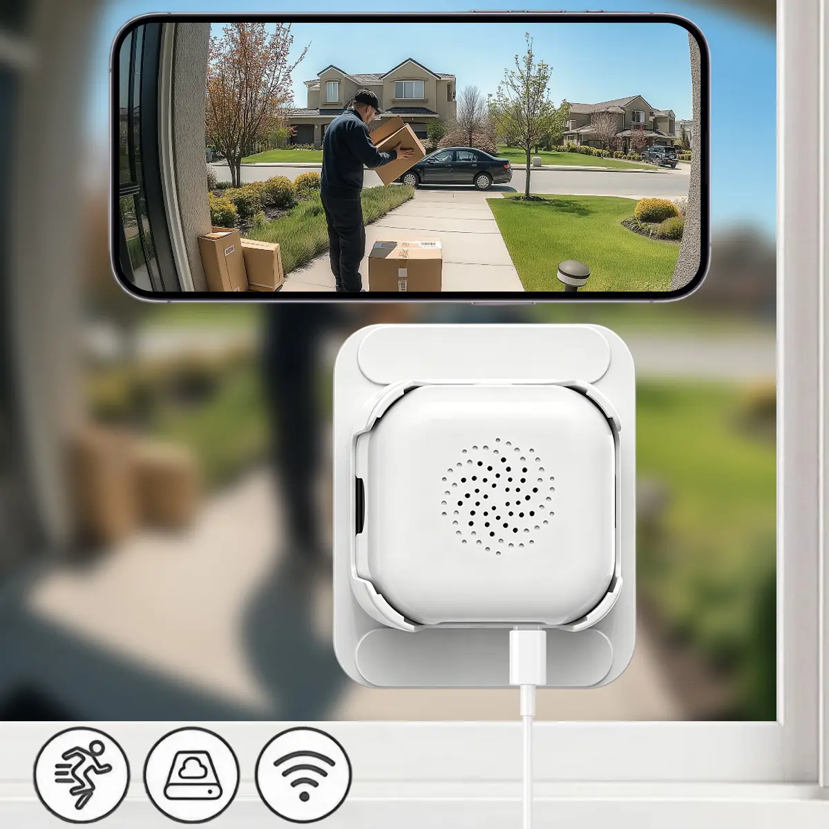 2K HD reptile aquarium camera,Support 24 hours APP remote monitoring,8 times digital zoom,WiFI connection,Installation without drilling,suitable for fish tank,reptile test box,suitable for fish,lizards,observe animal activities.