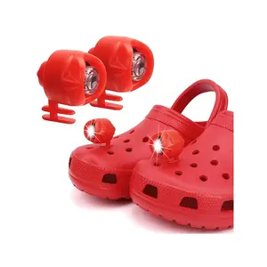 Hollow Out Design Shoe Light, LED Light For Croc Shoes, Shoe Decorations Charms For Girls Boys Women Men Camping Walking, Croc Jibbitz