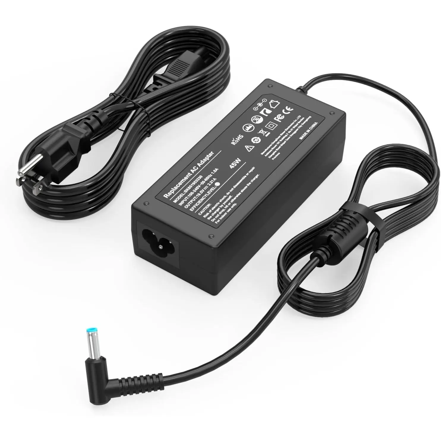 45W Laptop Charger for  15 Series, 19.5V 2.31A AC Adapter, 4.5mm Blue Tip