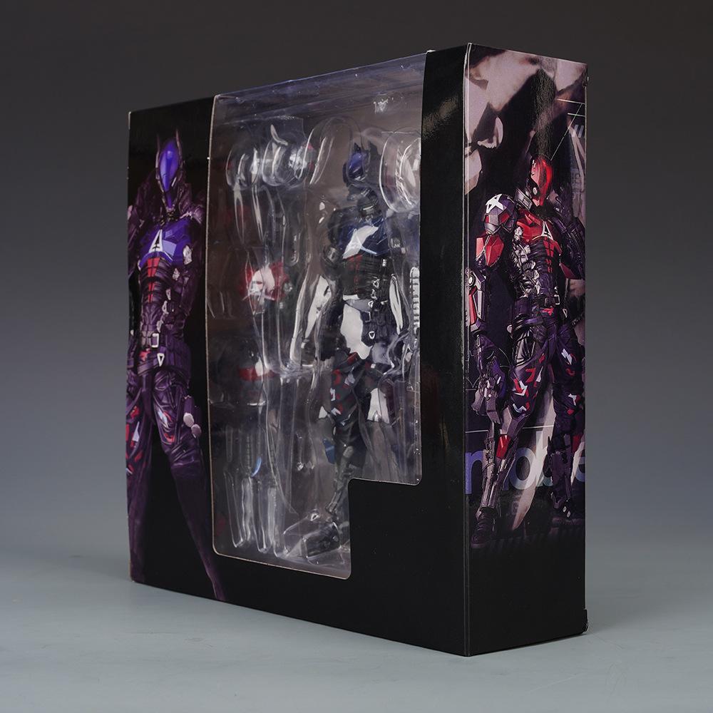 AMAZING YAMAGUCHI Action Figure Arkham Knight Batman Red Hood Robin Jason Todd Figuarts Game Model Toy Collection Christmas Gift