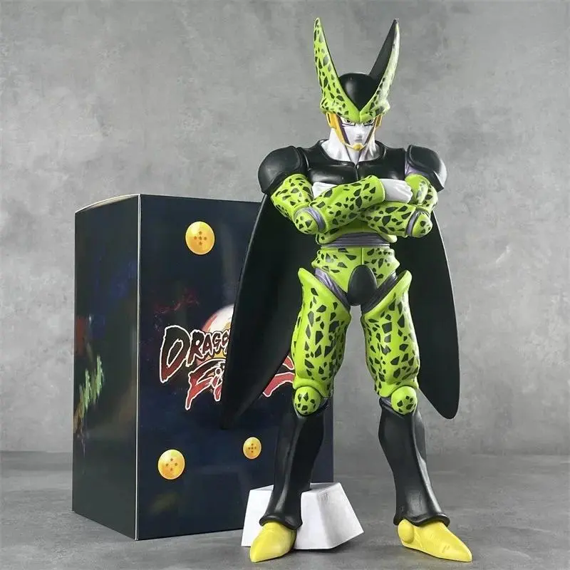 Anime Figure Cell Action Figures Ultimate Shape Dbz Super Saiyan Model Dolls Collectible Car Decoration