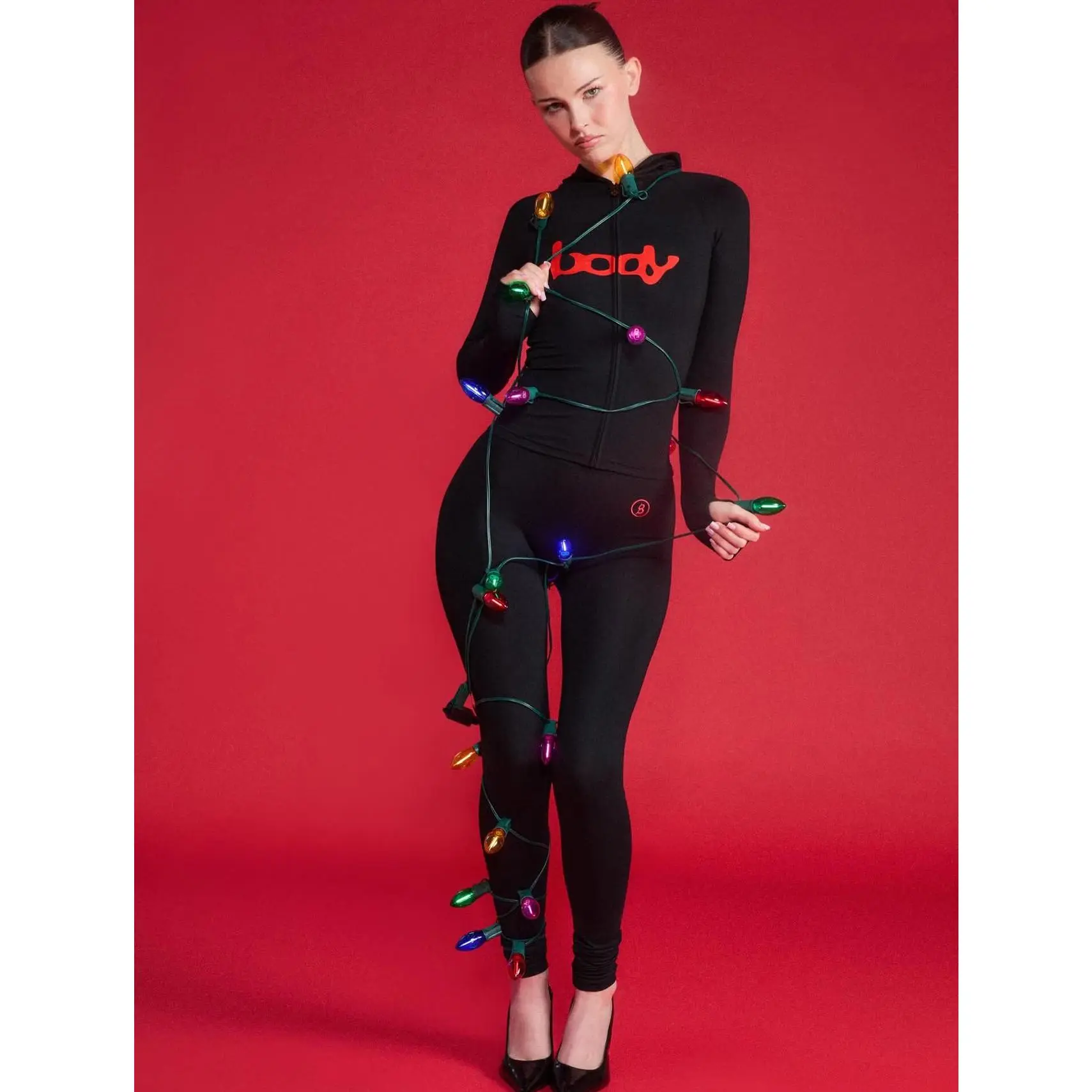 2026 New Versatile Women 2 Piece Matching Outfit, Leopard & Letter Graphic Zip Hoodie Long Sleeve Top + Skinny Printed Long Pants Street Co-Ord Set All-Match Casual Co Ord Set For Ladies 2026 New Arrival, Leopard Print Letter Graphic Hooded Jacket & Slim