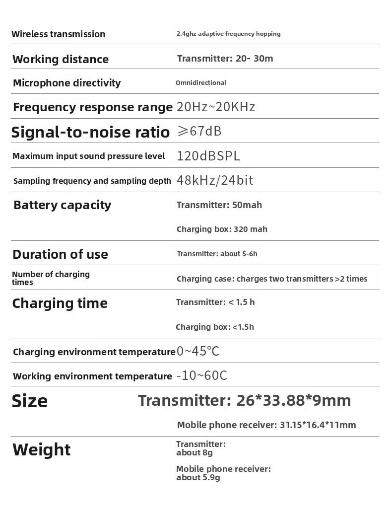 QY88 lavalier microphone, dual output, digital display, new model for mobile live streaming, noise-canceling reverb microphone