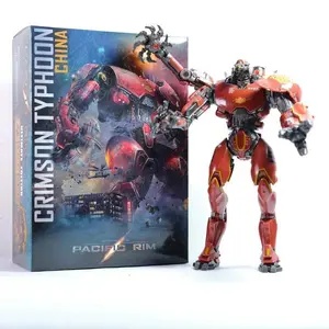2026 hot item Pacific Rim Anime Figure Deluxe Light Edition Crimson Typhoon Light Action Figures Decoration Christmas Gift For Kids Toys