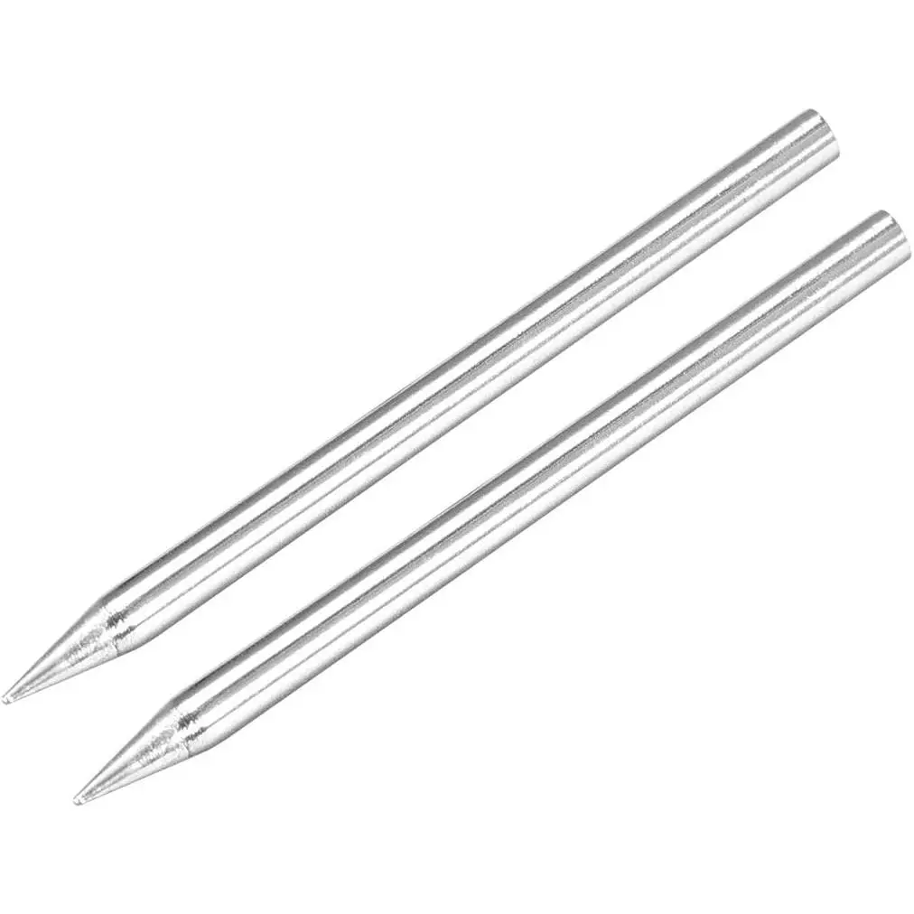 3.4x67mm  Soldering Iron Tip  Solder Conical Tip Welding Equipment for Soldering  30W 2 count