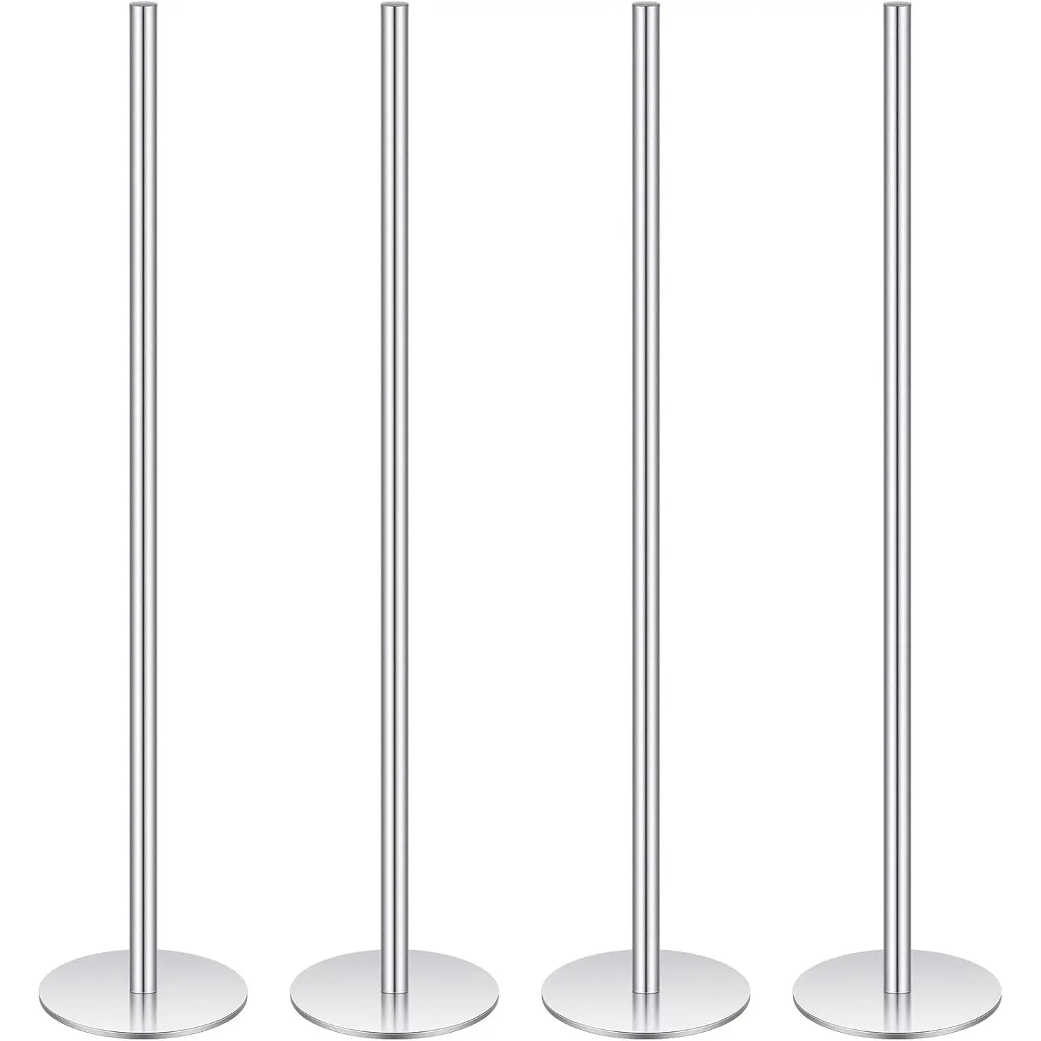 Cake Heating Rod 5.71 Inch Sliver Baking Nails for Baking Stainless Steel Heating Core for Cakes Stick Supplies(4 Pcs)