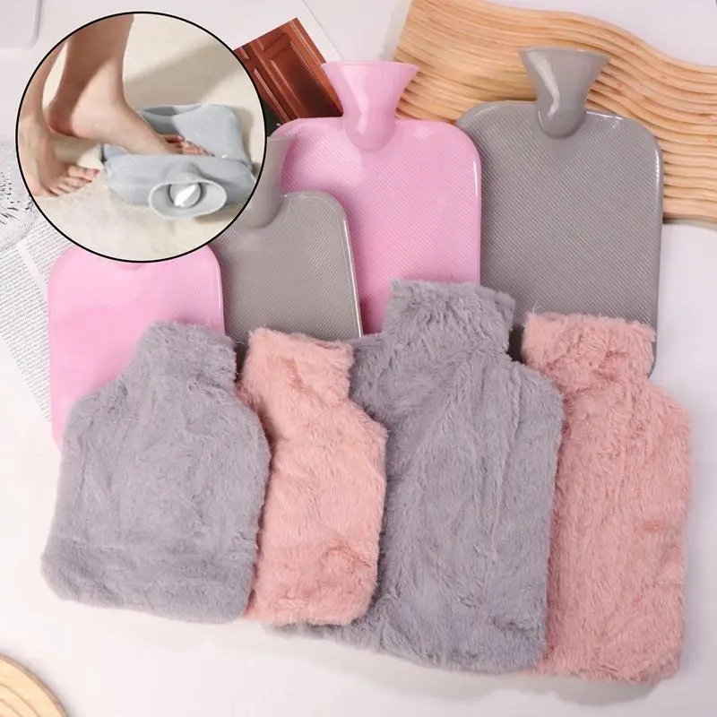 1000/2000ml Large-Capacity Hot Water Bag Removable Hot Water Bag Can Be Reused Women'S Belly Warmer, Hand Warmer Hot Water Bag