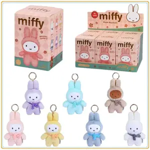 In Stock Original Miffy Macaron Series Blind Box Lovely Hangings Second Generation Anime Character Festival Toys Gifts