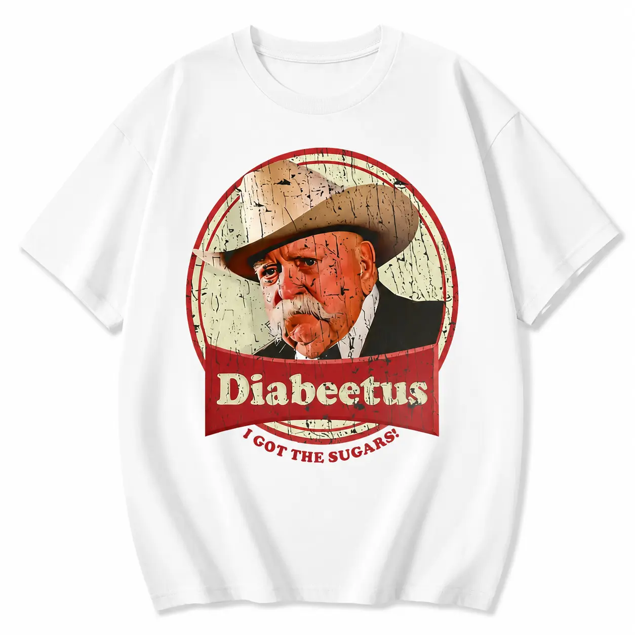 Summer T Shirts New Stylish Retro Diabeetus Print For Men Women Couple Fashion T-Shirt Short Sleeve Crew Neck Fitted Casual Classic