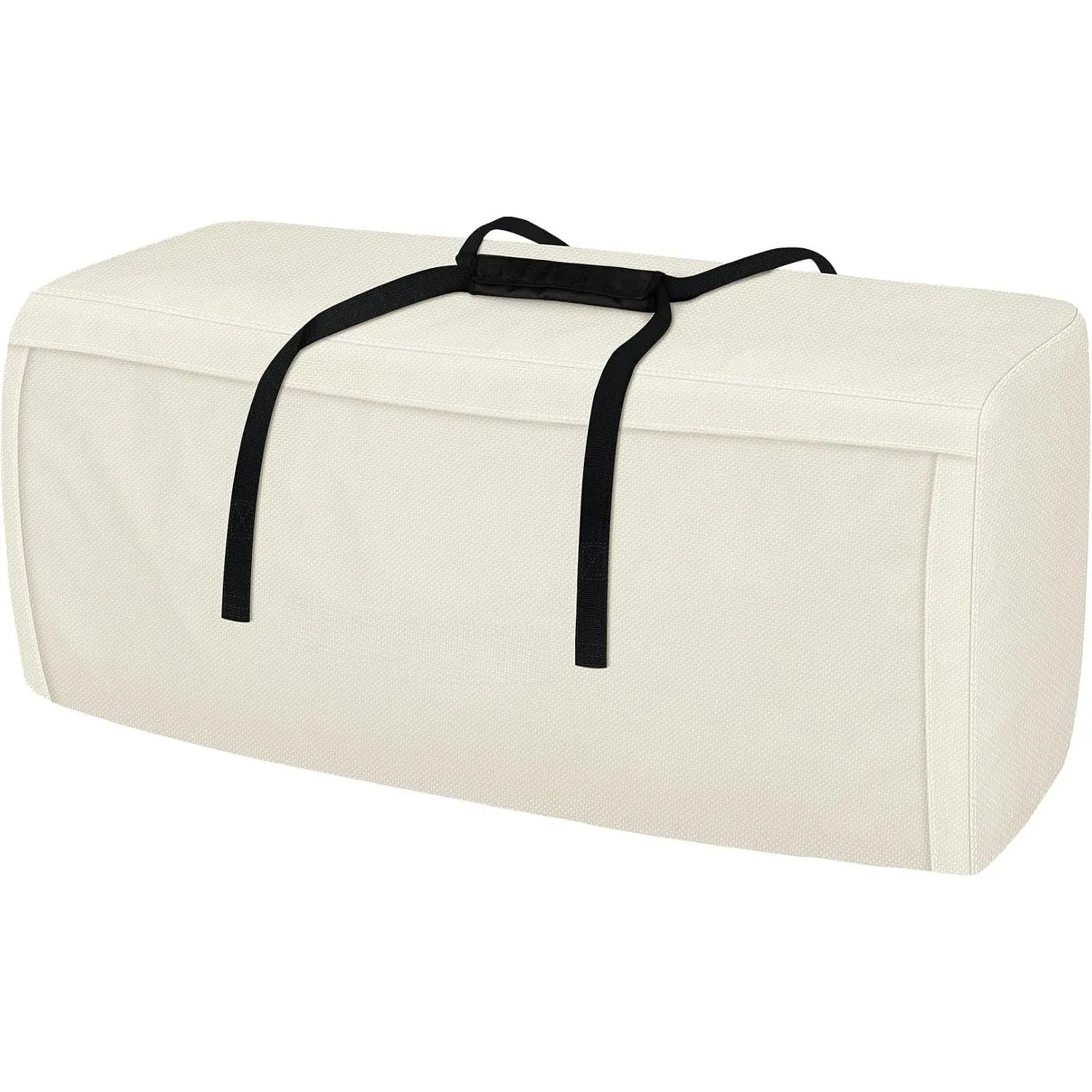 Outdoor Cushion Storage Bag 48 inch  Outside Storage Bags for Patio Furniture with Zippers and Handles