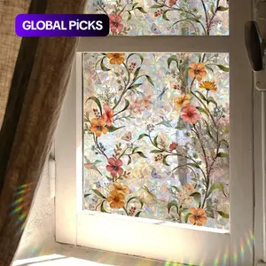 2026 Stained Glass Window Film Roll, Privacy Protection & Decorative Design, Easy-Apply Rainbow Color Glass Decal Sticker for Windows for new year spring gift #TOP PICKS