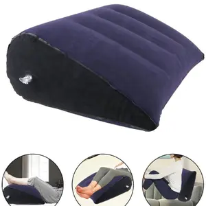 Inflatable Triangle Pillow, Multi-Functional Lumbar Support Cushion, Travel Portable Slope Pillow, Office Stress Relief, Bed Care, Sofa Reading Pad