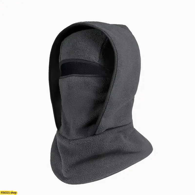 2026 New Universal Microfiber Full Cover  for Adults, Integrated Band Cold-Defense Neck Guard Balaclava with Neck Coverage, Wind Resistant  for Cycling, Skiing, Full Cover , Neck Guard Balaclavas