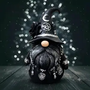 Gothic Elf Sculpture, Magically Decorated Dwarves, Elegantly Crafted Resin Figure, Decorative Figurine, Decorative Sculptures, Unique Design Features, Ideal for Home Décor, Home Decor Statue, Statue Figurines, Decorative Statues