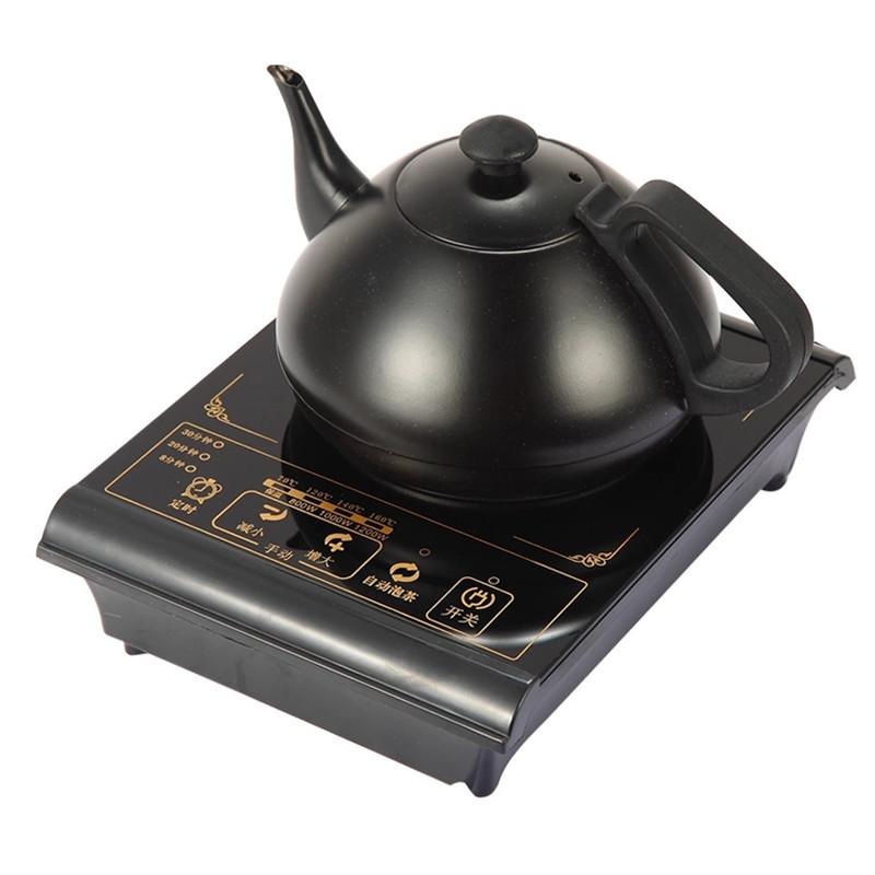 Square Mini Induction Cooker Hot Pot Stove Tea Boiler Touch Control Tea Maker