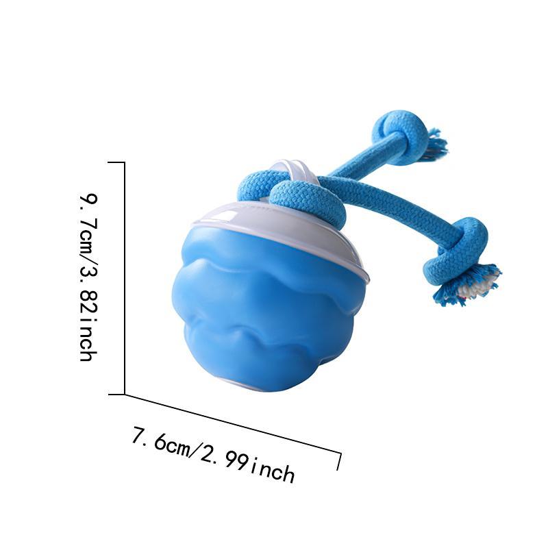Smart Teasing Dog Toy, 1 Box USB Rechargeable Bite-resistant Dog Toy, Dog Self-help Relieve Boredom Toy, Walk The Dog To Prevent Demolition Of Home Toy, Interactive Herding Ball