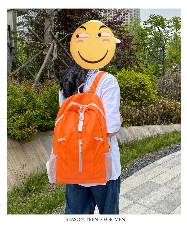 21L Ultra-Light Waterproof Nylon Backpack with Adjustable Straps - Foldable, Large Capacity, Portable for Hiking, Cycling, Fishing, Camping, Yoga & Travel - Available in Black, Blue, Green, Orange, Red, Travel Backpack