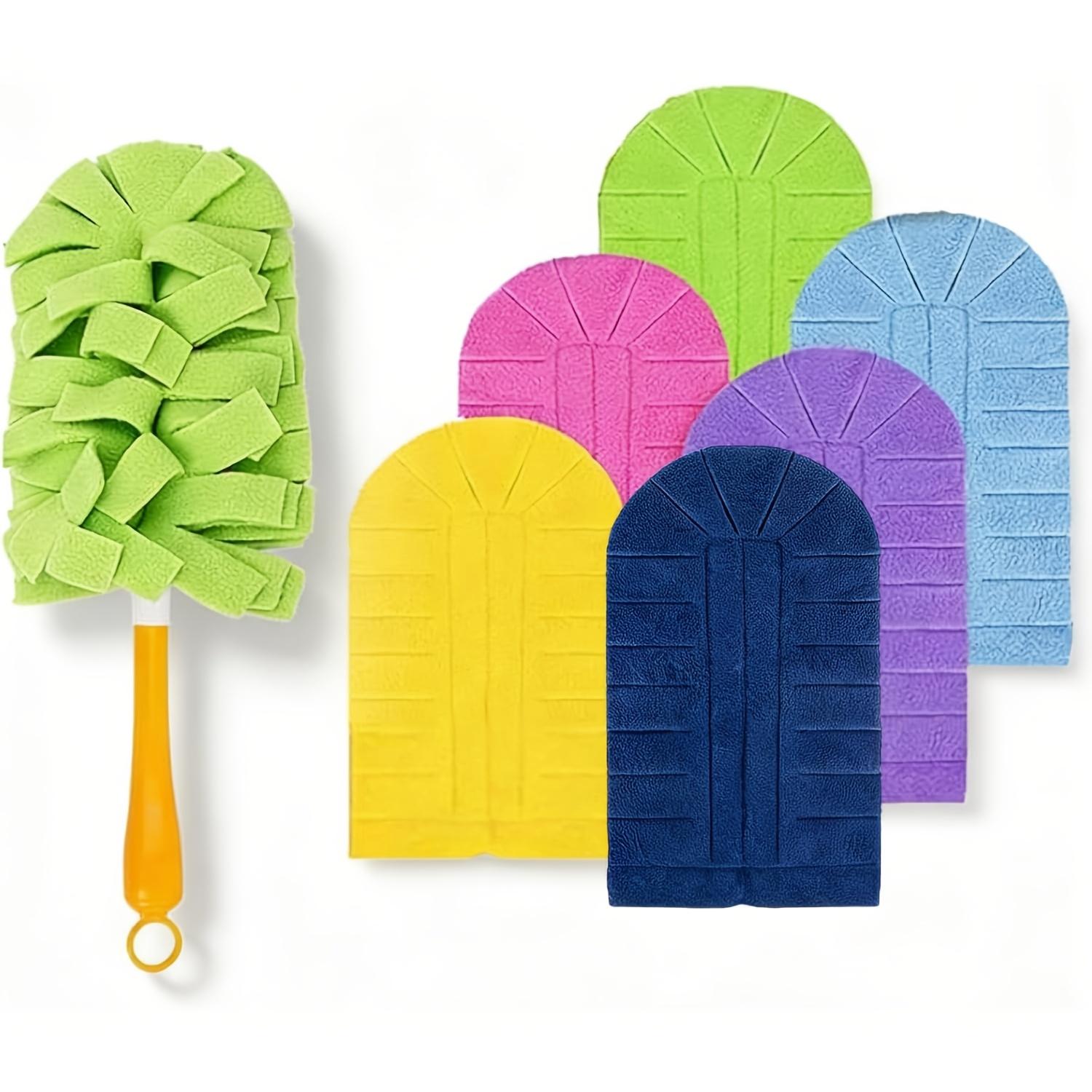 1pc 360 Electrostatic Duster Refills |   Reusable, Choice for A Dust-Free for home, Washable with Microfiber Dusting Heads for Home Cleaning