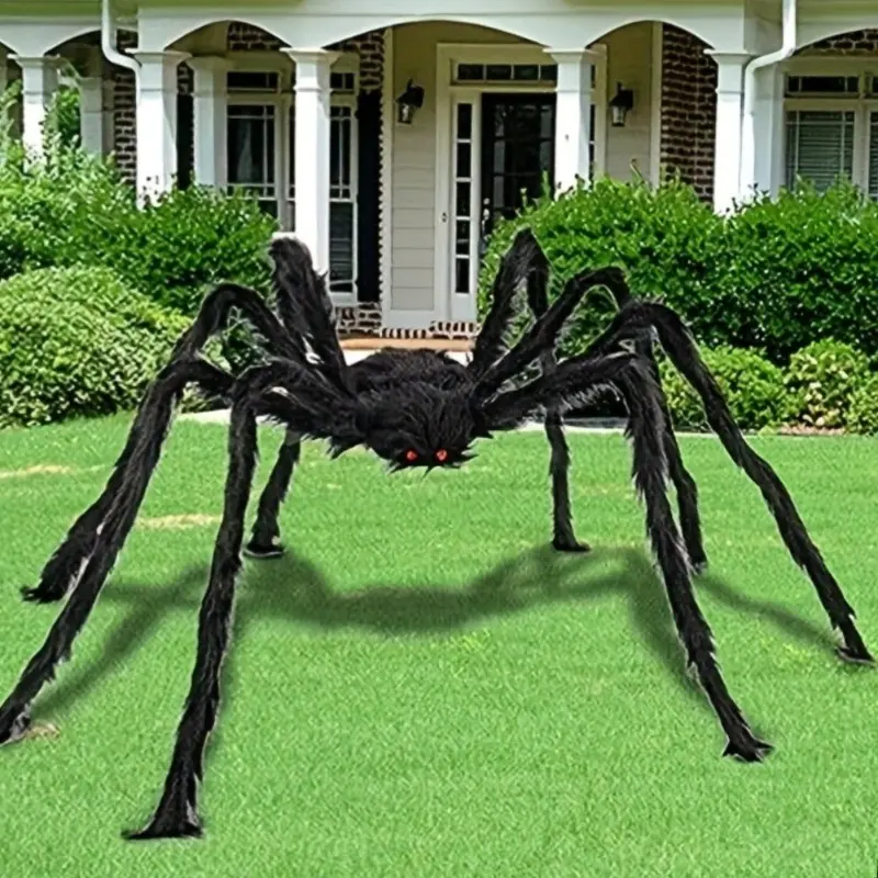 Giant Spider Decoration, Spooky Halloween Indoor Outdoor Decor, Festive Decoration, Party Props, Garden Decor, Haunted House Decor
