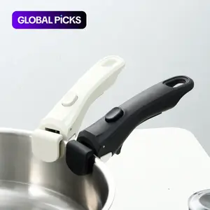 Removable Pan Handle, 1 Count Durable Easy-clip Grip for Nonstick Cookware, Essential Kitchen Accessory for Home Cooking Dining Room Barbecue, Kitchenware, Modern kitchen accessories
