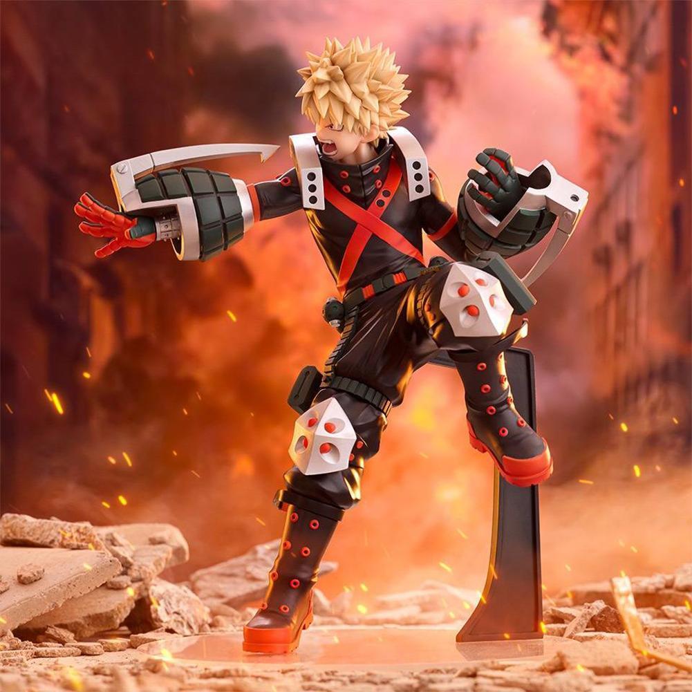 MHA Anime Figure Midoriya Izuku Action Figurine Bakugou Katsuki figure Combat style Model Collection doll Toy Boys Girls Gifts