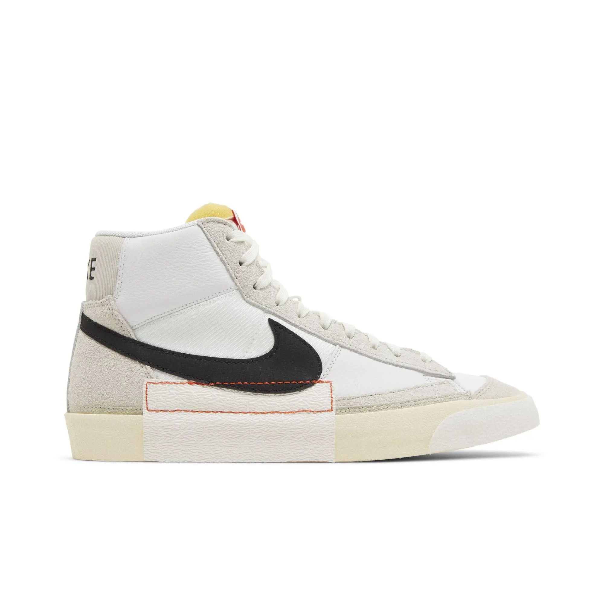 Nike Blazer Mid '77 Pro Club 'Remastered - Light Bone Black' (Unisex) White/Light Bone/Summit White/Black sneakers DQ7673 100