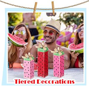 3 Pcs Hello Sweet Summer Table Block Signs Rustic Farmhouse Wood Lemon Centerpiece Blue Yellow Green Hello Summer Decorations for Tiered Tray Decor Home Office Kitchen Mantel Shelf Indoor