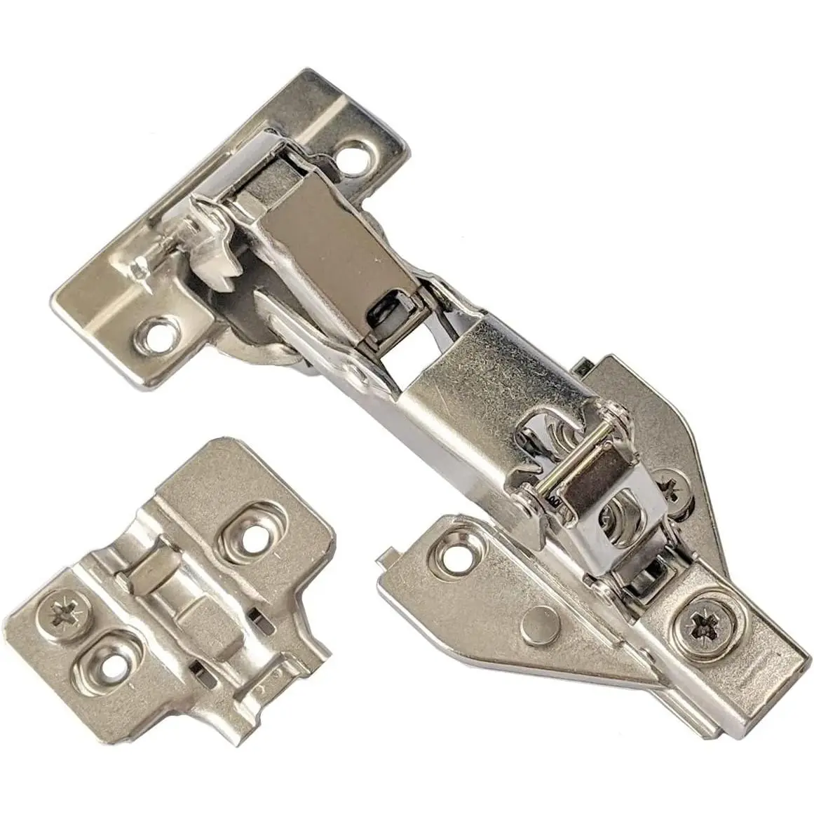 165  Soft Close Cabinet Hinge, Single Pack Lazy Susan Corner Cabinet Hinge for Cabinet Frame to Door Connection, Kitchen Cabinet Hardware