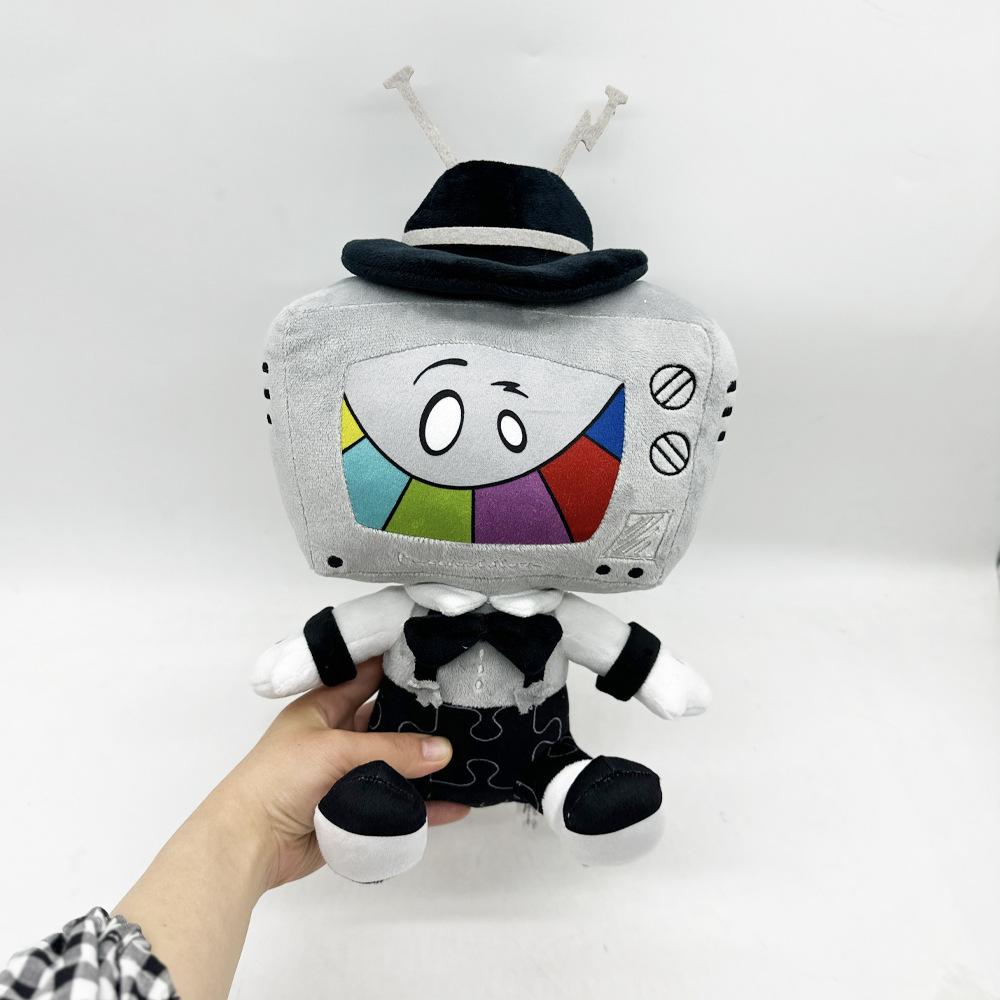 Mr. Puzzles  Plush Doll SMG4 Game Plushies Stuffed Toys Cute Kids Boys Girls Birthday Christmas Gifts ﻿