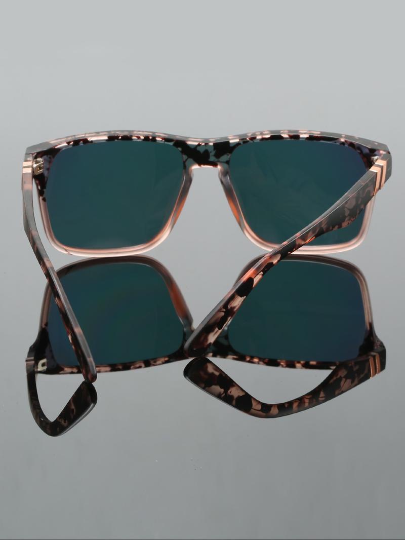 Unisex Y2K simple style solid color sunglasses, fashionable and casual UV protection sunglasses, suitable  daily use, fashion accessories  outdoor activities Square Lightweight Polarized Sports Trendy Oval Small Frame Sunglasses shades for men on Aviator