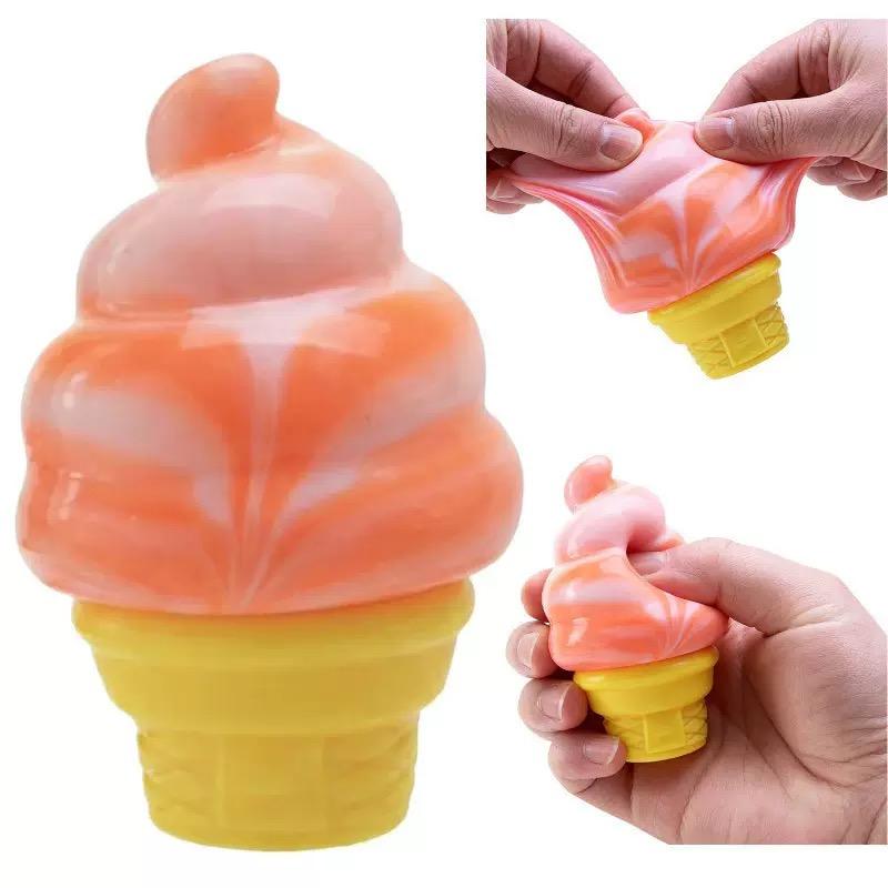 Colorful Cream Stick Squishy, Super Soft Slow Rising Squeeze Toy, Unbreakable Decorative Figurine Toy
