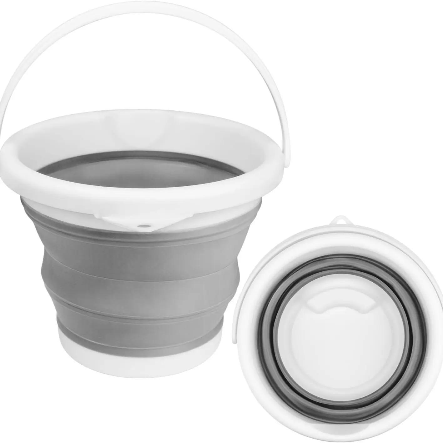 Portable Bathroom Cleaning Bucket 5L, Ideal for Rotary Mop Carts, Perfect for Floor Cleaning, Convenient and Easy to Use