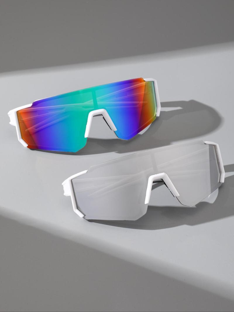 2-Pack Polarized Sports Sunglasses – Lightweight Protective Outdoor Cycling Shades, Unisex