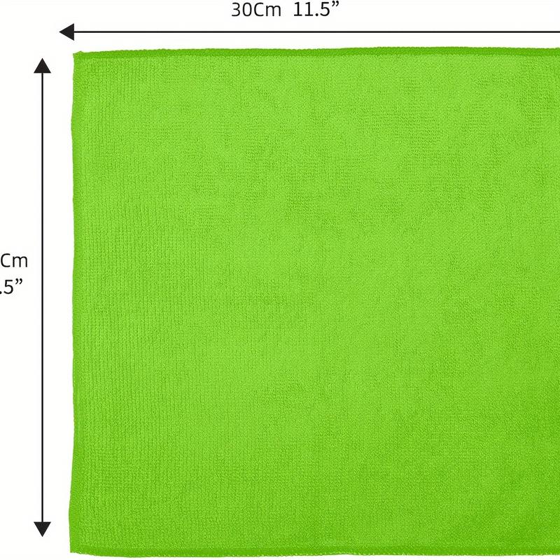5 Counts Microfiber Cleaning Cloth Thickened,Reusable and Washable Towels,Super Soft Absorbent Dish Rags Cloths,Suitable for Cleaning Kitchens,Sinks,Pots,Pans,Random Color Upgrade Thickening.