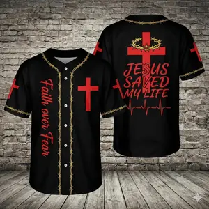 Jesus Save My Life Baseball Jersey Shirt Christian Faith Religious Gift Men Women #   TikTokMadeMeBuyIt #   TikTokShop #   Jesus #   Baseball Jersey