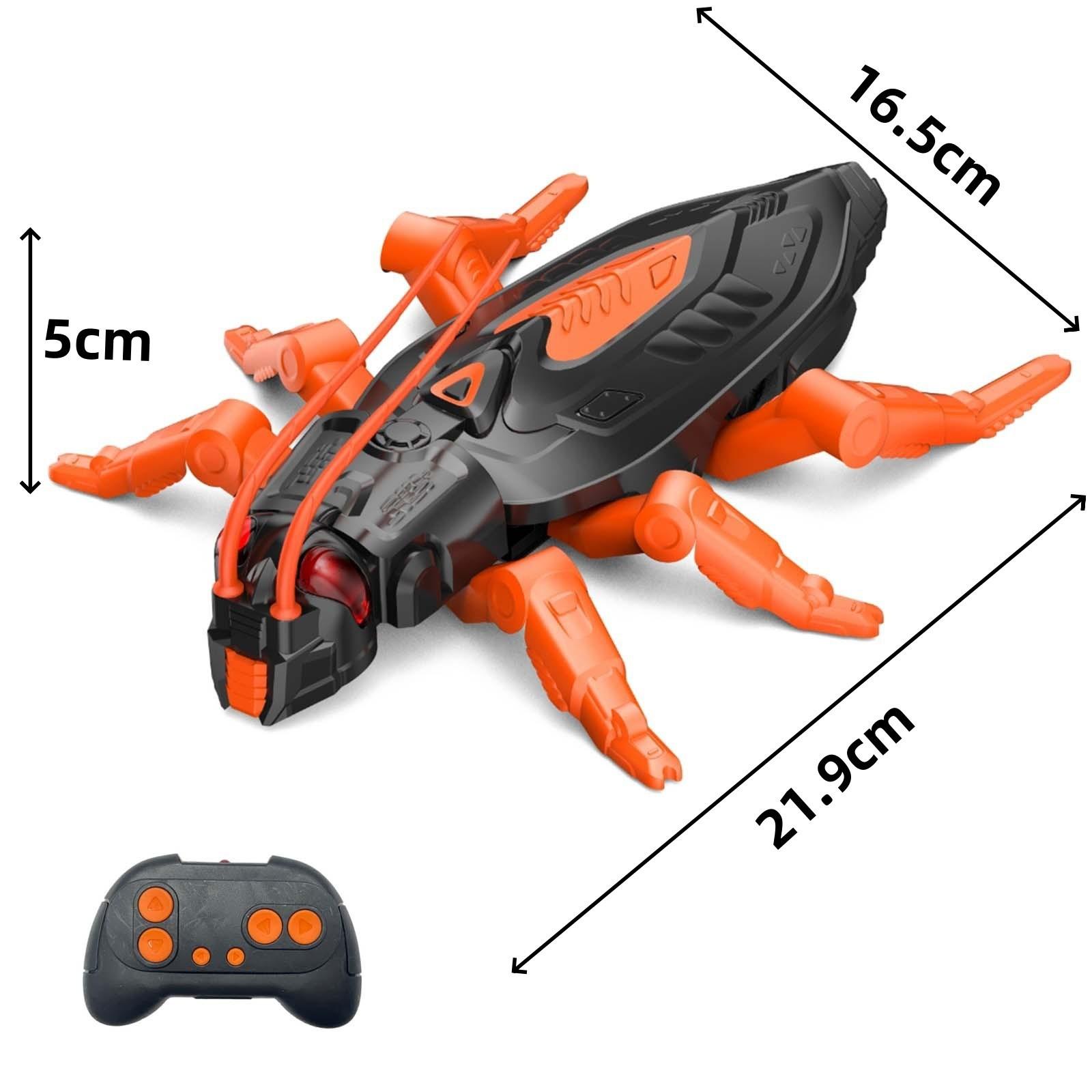 RC Wall Climbing Toys Lizard Spider Cockroach Snake Crab Octopus, LED Eyes, 360° Rotating Stunt Car, Wall Ceiling Window Climber, Remote Control Vehicle, Fun Indoor Toy for Kids Adults