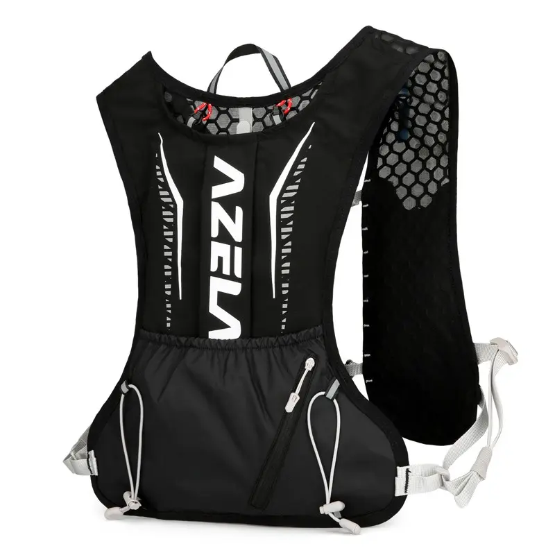 AZELA Ultralight Thin Hydration Vest Backpack No Shake Breathable Mesh Running Vest Pack For Marathon Trail Running Hiking Cycling Unisex