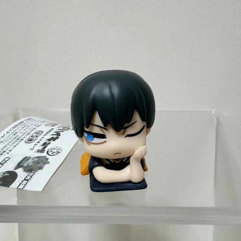 Haikyuu!! Gashapon Toys Hinata Shoyo Kei Tsukishima Kozume Kenma Tetsurou Kuroo Anime Figure Model Ornaments Toys