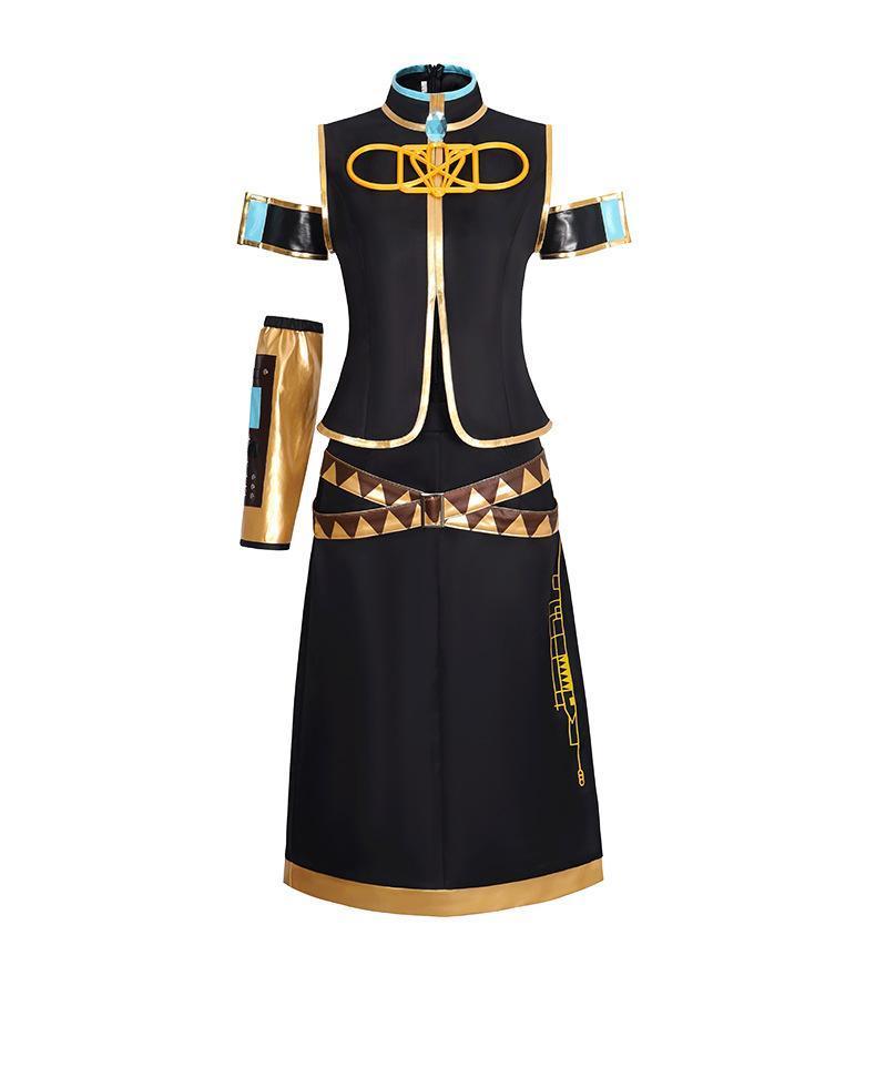 Cosplay Clothing Family-Megurine Megurine Luka Women's Cosplay Costume 1 Generation-Official Costume-D30 Cosplay Costume