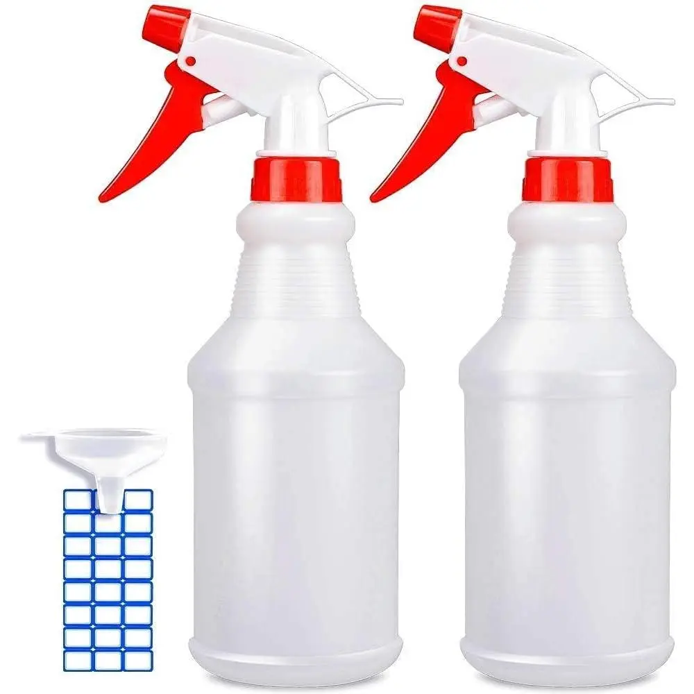 Empty  Bottles 16oz/2Pack - Adjustable  Bottles for Cleaning | No Leak and Clog - HDPE  bottle For , , Vinegar, BBQ, and Rubbing