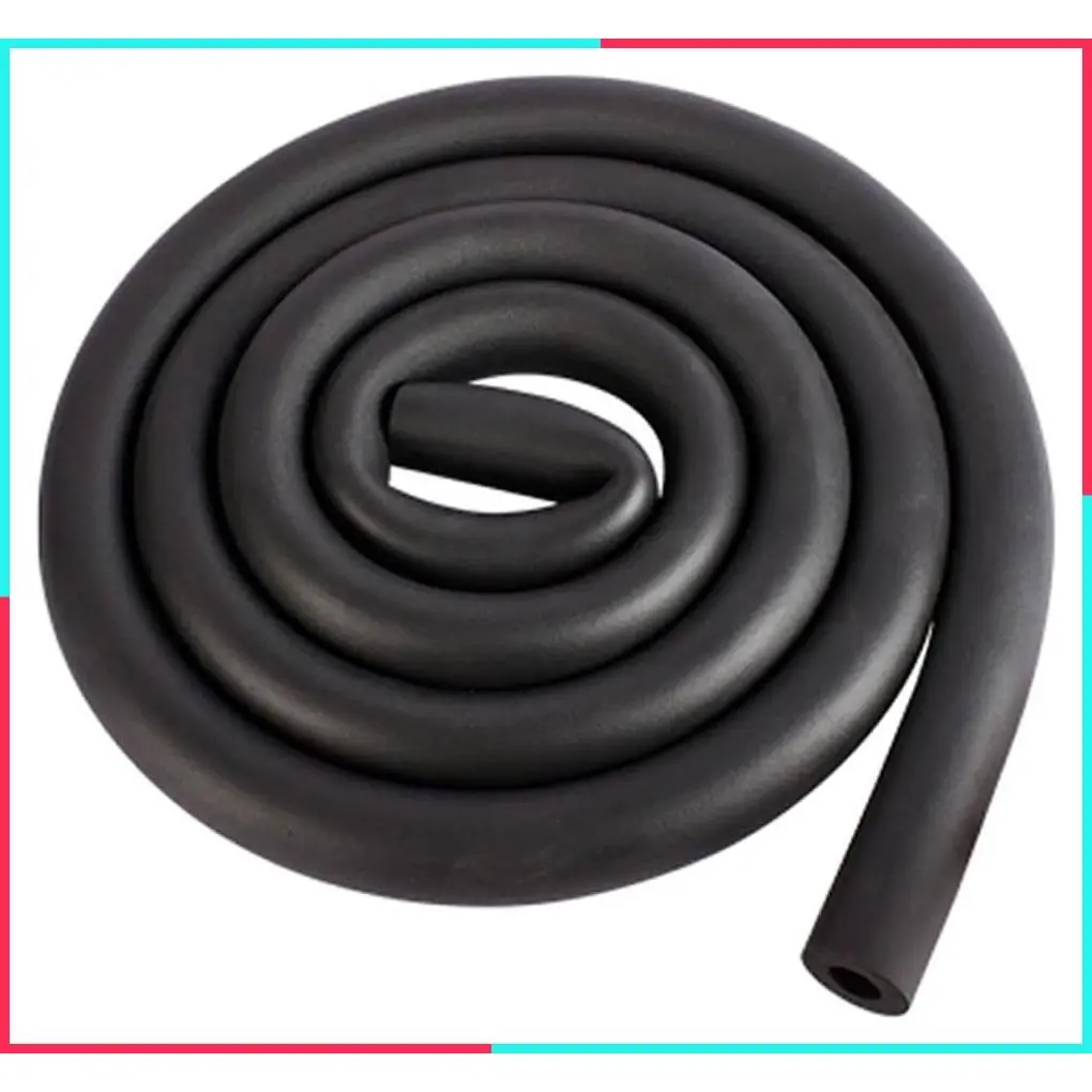 1 Inch x 6 FT Pipe Insulation Foam Tube, 1" ID x 1-23/32" OD Foam Tubing for Indoor Outdoor Plumbing, AC Units, Guitar Stands