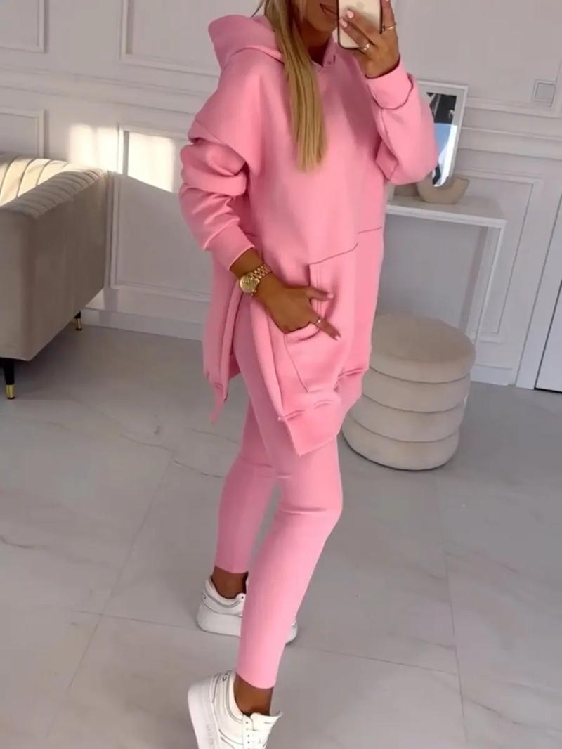 WomenTracksuitPantsSetBaggyCasualZipperHoodiesTopsSuitsJoggingSportPatchworkOutfitsY2kStreetwear2piecesetswomen