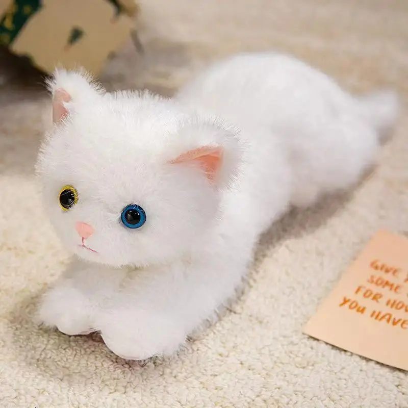 Cat Series Simulation Stuffed Plush Doll, 40-50cm Latest Japanese Anime Collectibles, Nitrosamine-Free Fabric Toy, Cute Cartoon Pillow, Children's Birthday Gift