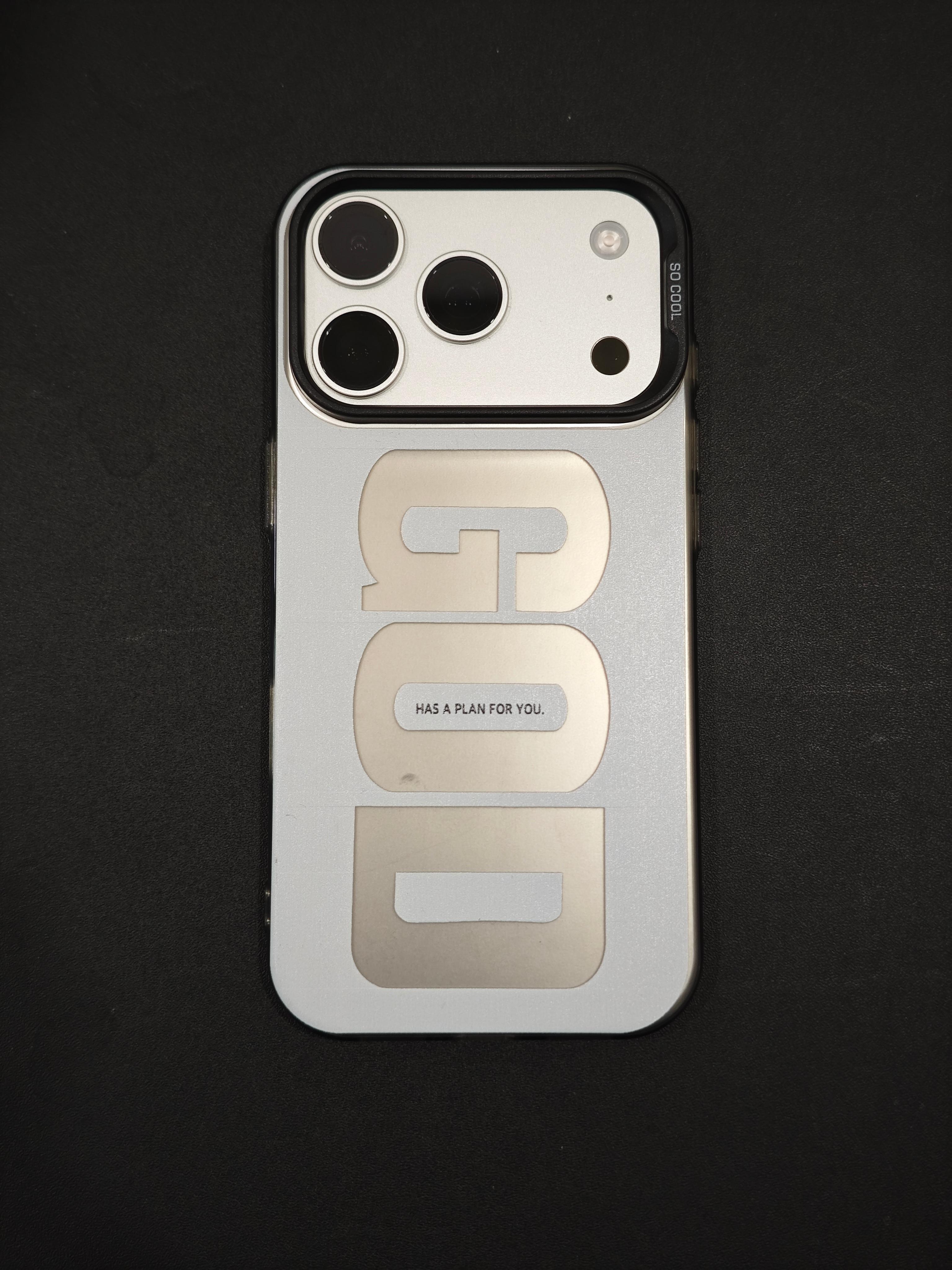 GOD Pattern Fashion TPU Laser Craft Phone Case for iPhone 17 16 15 14 13 12 11 Samsung Galaxy S25 S24 S23 S22 Anti-Drop Protection