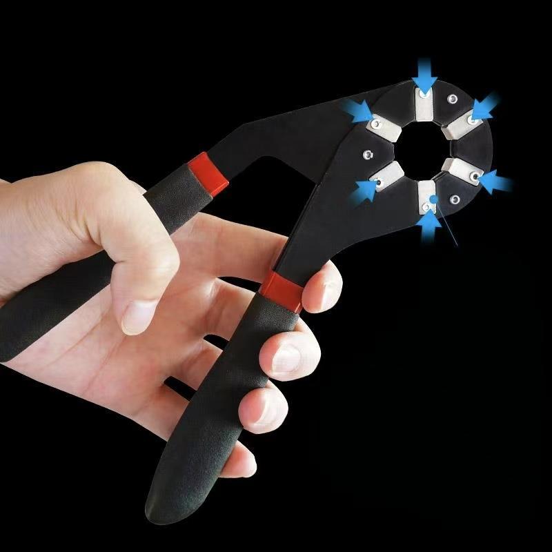Magic Wrench Multi-Function Adjustable Torque Wrench, Clips External Hexagon, Durable Hand Tool for Mechanics & DIY Projects