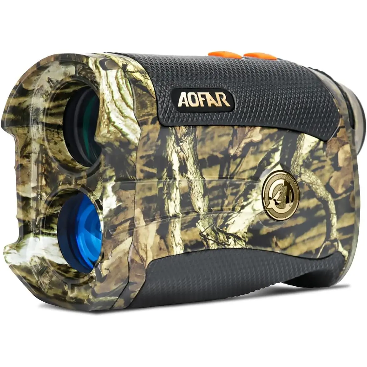 HX-1200T Range Finder for Hunting Archery, 1200 Yards with Angle and Horizontal Distance, Shooting Wild Waterproof Coma Rangefinder, 6X 25mm, Range and Bow Mode, Free Battery Gift Package