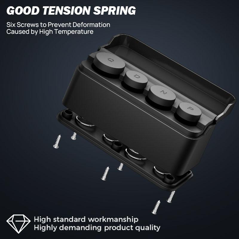 Compact Coin Holder for Car Change Organizer Precision Design Universal Fit Eco-Friendly Durable Materials 4.7x1.6x1.9in Concealed Storage Flip Lid