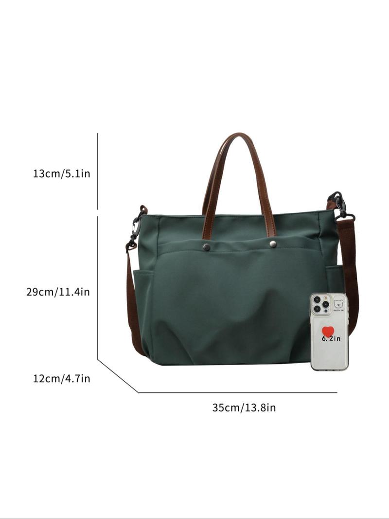 Large Capacity Minimalist Shoulder Bag, Casual Versatile Computer Crossbody Bag, All-match Tote Bag for Going Out, Dating, Shopping, Office, Class, Casual Messenger Bags