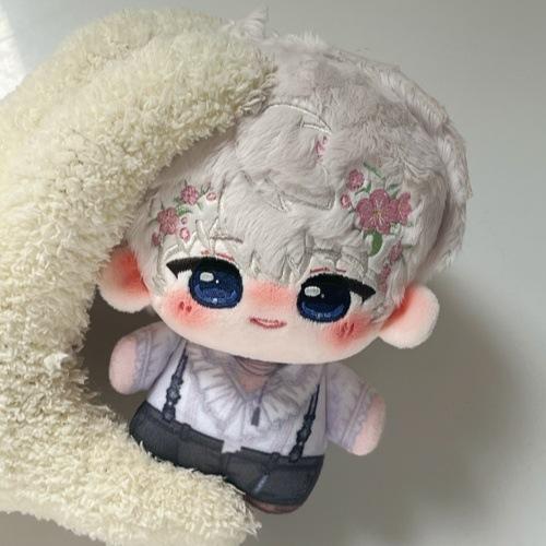 HOT 10cm Love and Deepspace Blossom Rendezvous 10cm Sylus Aster Caleb Rafayel Zayne Cotton Plush Doll Keychain Pendant Gift