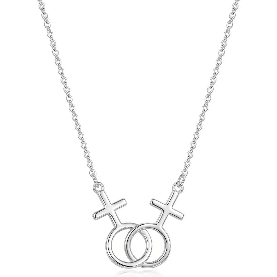 Lesbian Necklace Lgbt Pride Chokers Necklace Valentine's Day Anniversary  for Women